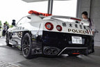 栃木県警に納車された日産 GT-Rのパトカー