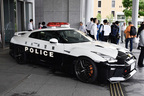 栃木県警に納車された日産 GT-Rのパトカー