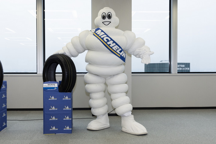 ミシュランマンことビバンダム氏（中の人など居ません）