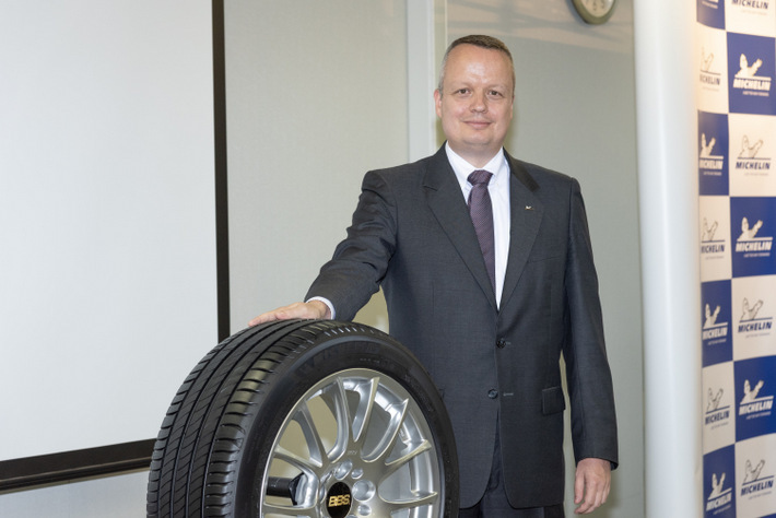 日本ミシュランタイヤ 代表取締役社長のポール・ペリニオ氏