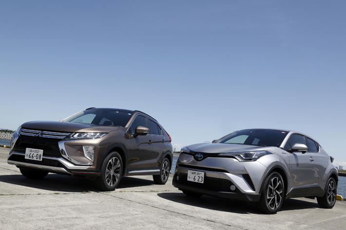 トヨタ C-HR vs 三菱 エクリプスクロス