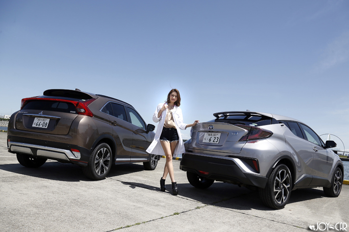 トヨタ C-HR vs 三菱 エクリプスクロス