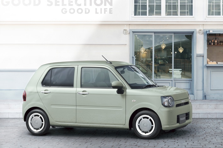 ダイハツ ミラトコット 新型車解説 肩ひじ張らないカジュアルな軽 107万4 600円から 話題を先取り 新型車解説18 Mota