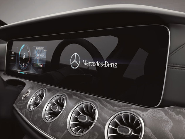メルセデスベンツ新型CLSの内装　12.3インチコックピットディスプレイ