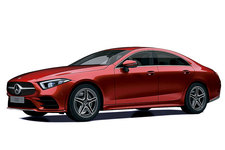 メルセデス・ベンツ 新型 CLS[ボディカラー：ヒヤシンスレッド]