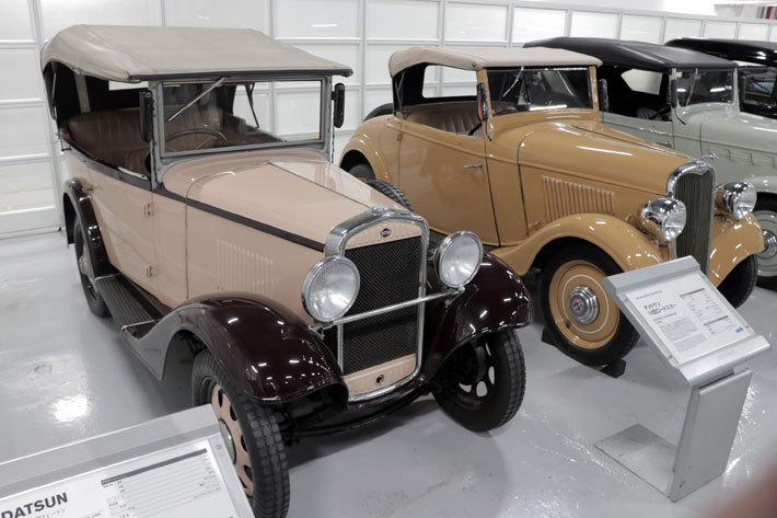 ダットサン12型フェートン［1933年］｜日産ヘリテージコレクション 取材会[2018年6月27日／日産座間事業所(神奈川県座間市)]