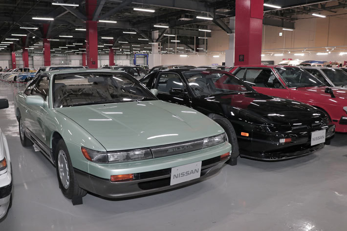 日産 シルビア Q’s[S13型]と180SX｜日産ヘリテージコレクション 取材会[2018年6月27日／日産座間事業所(神奈川県座間市)]