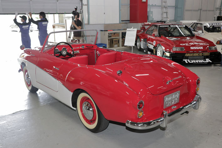 日産 フェアレディ SPL213(1961年式)[同乗試乗]日産ヘリテージコレクション 取材会[2018年6月27日／日産座間事業所(神奈川県座間市)]