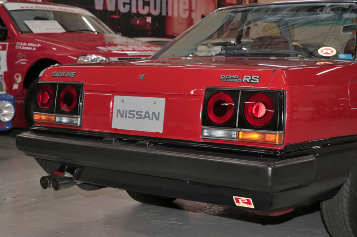 日産 スカイラインハードトップ ターボRS(1983年式)[同乗試乗]｜日産ヘリテージコレクション 取材会[2018年6月27日／日産座間事業所(神奈川県座間市)]