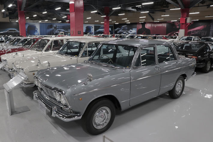 プリンス スカイライン 1500 デラックス[1965年]｜日産ヘリテージコレクション 取材会[2018年6月27日／日産座間事業所(神奈川県座間市)]