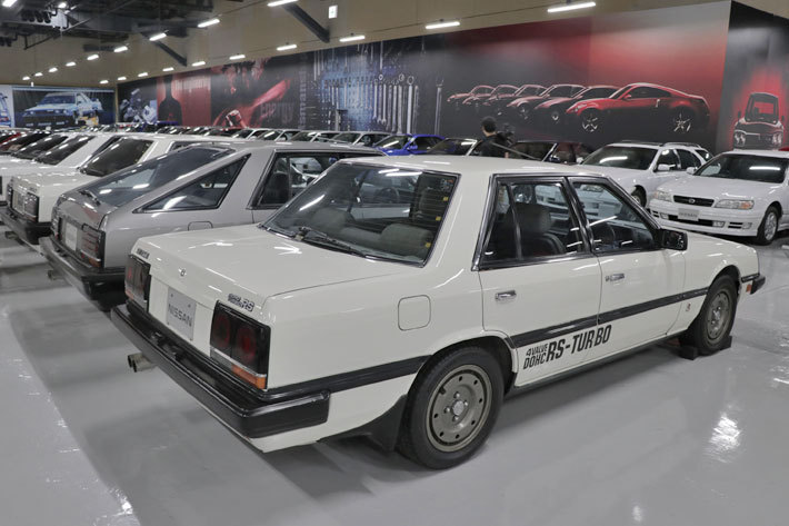 日産 スカイライン 2000 ターボRS 4ドアセダン[1983年]｜日産ヘリテージコレクション 取材会[2018年6月27日／日産座間事業所(神奈川県座間市)]