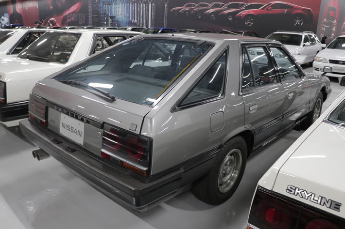 日産 スカイライン ハッチバック 2000GT-E・X[1983年]日産ヘリテージコレクション 取材会[2018年6月27日／日産座間事業所(神奈川県座間市)]