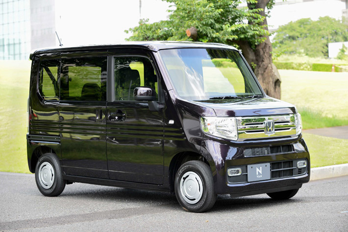 ホンダ 新型N-VAN／+STYLE COOL Honda SENSING／プレミアムベルベットパープル・パーツII