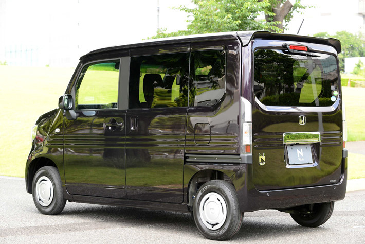 ホンダ 新型N-VAN／+STYLE COOL Honda SENSING／プレミアムベルベットパープル・パーツII