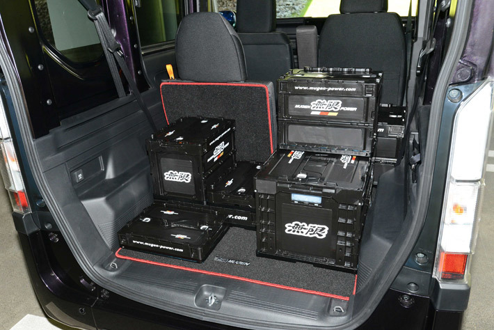 【新色追加！】N-VAN用荷室テーブル 自作】N-VANの荷室をキャンプ仕様にアレンジ！便利な2WAY