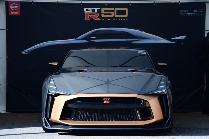 グッドウッド・フェスティバル・オブ・スピードでお披露目された「Nissan GT-R50 by Italdesign」