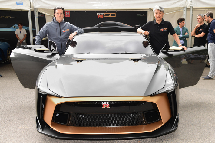 グッドウッド・フェスティバル・オブ・スピードでお披露目された「Nissan GT-R50 by Italdesign」