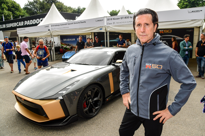 グッドウッド・フェスティバル・オブ・スピードでお披露目された「Nissan GT-R50 by Italdesign」