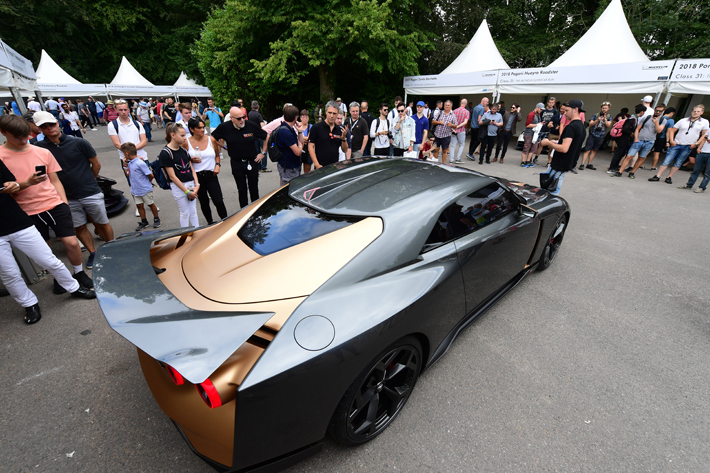 グッドウッド・フェスティバル・オブ・スピードでお披露目された「Nissan GT-R50 by Italdesign」