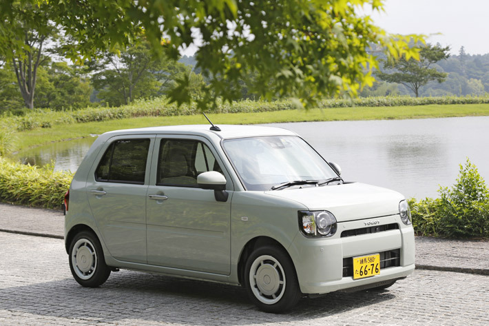 ダイハツ 新型ミラトコット／G SAIII セラミックグリーンメタリック