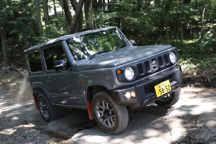 スズキ 新型ジムニー 試乗 世界最高峰の悪路走破性を誇る 四駆 徹底検証 18年新型車種ー試乗レポート Mota