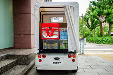 オフィスグリコに納入された光岡 Like-T3（ライク ティースリー）