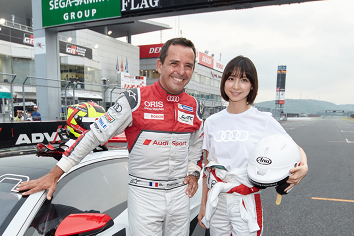 大人気ゲーム グランツーリスモ 発のレーシングカー 篠田麻里子さんを乗せて富士スピードウェイ を走る 業界先取り 業界ニュース 自動車ニュース21国産車から輸入車まで Mota