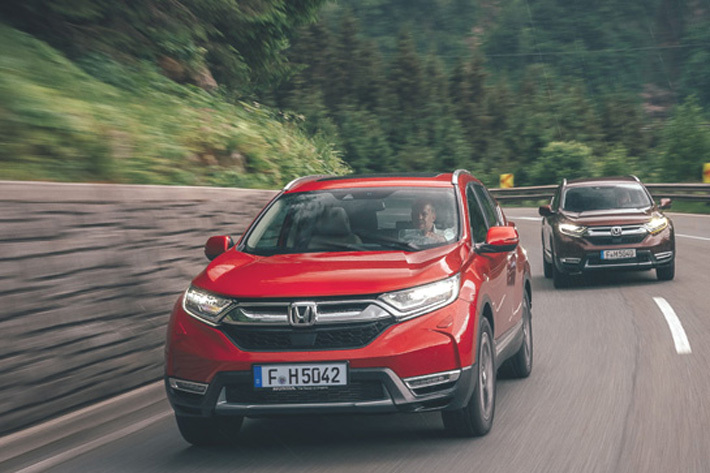 新型CR-V欧州試乗