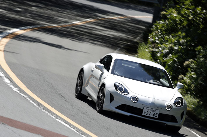 アルピーヌA110試乗