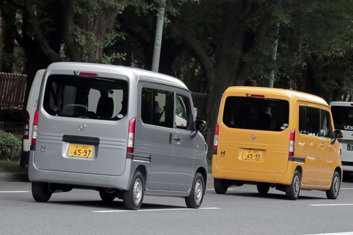 ホンダ N-VANで高速 vs 一般道