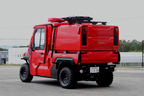 小型オフロード消防車「レッドレディバグ（Red Ladybug）」