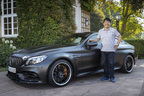 メルセデスAMG C 63 Sと山本シンヤ氏