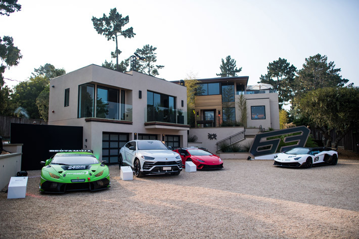 アヴェンタドールSVJ／モントレー・カー・ウィーク