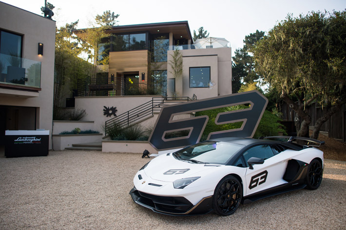 アヴェンタドールSVJ63／モントレー・カー・ウィーク