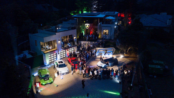 アヴェンタドールSVJ／モントレー・カー・ウィーク