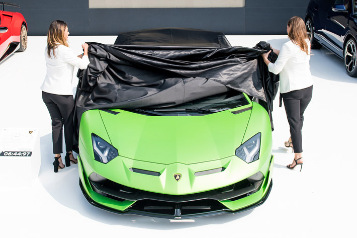 アヴェンタドールSVJ／モントレー・カー・ウィーク