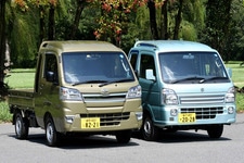 スズキ スーパーキャリイとダイハツ ハイゼットトラックジャンボ