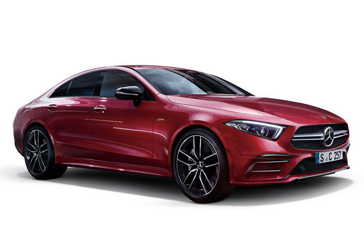 メルセデス・ベンツ CLS 赤 メルセデス、435psを誇る「AMG 53シリーズ」の受注を開始