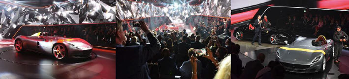 Ferrari Monza SP1 & SP2 発表