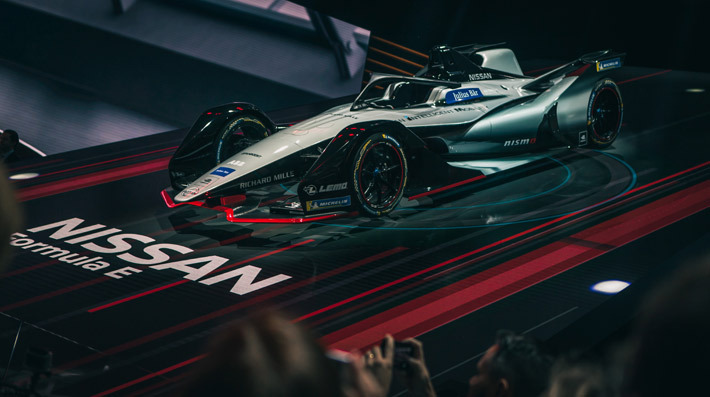 日産 フォーミュラEマシン