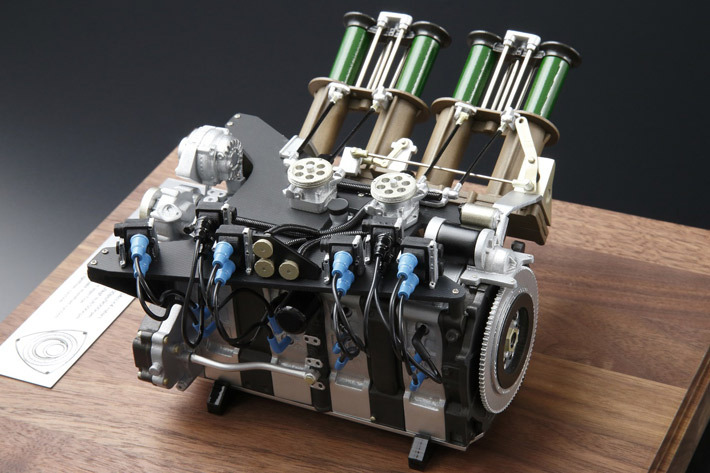 R26B　４ローターレーシングロータリーエンジン　1/6スケールモデル
