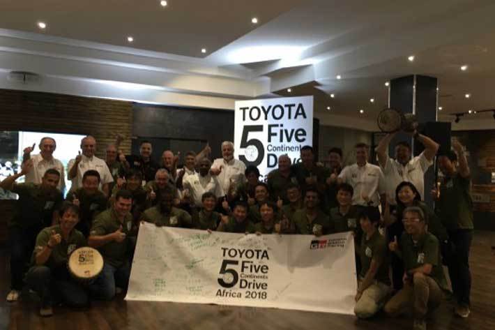 TOYOTA 5大陸走破2018 in AFRICA　最新レポート