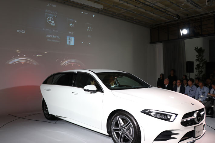 メルセデス・ベンツ 新型Aクラス発表会@新虎通りコア