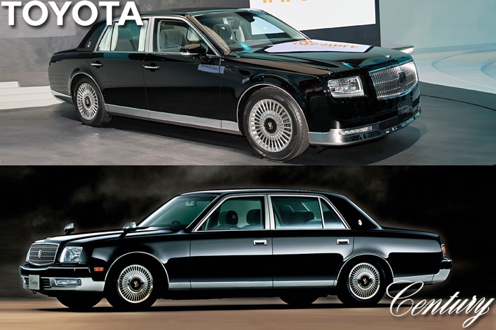 トヨタ センチュリー新旧比較 日本を代表する最高級セダンの進化を探る 話題を先取り 新型車解説18 Mota