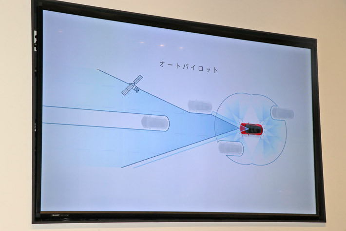 テスラ 最新モデル「モデル3」日本初展示！