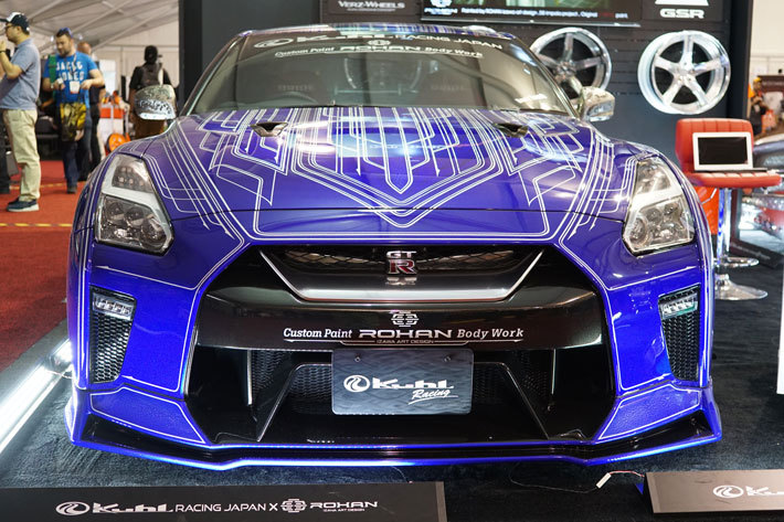 日本人カスタムペインター 井澤孝彦氏によるシボレー インパラ＆日産 GT-R【SEMAショー2018】