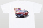 POPEYEで連載された横山剣氏の人気コラム『僕の好きな車』に登場する車イラスト全71種がTシャツ化
