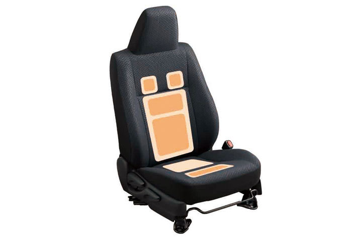 シートヒーター (運転席：ハイブリッド車にメーカーオプション)[トヨタ 新型プロボックス／サクシード ハイブリッド(2018年12月3日発売・一部改良及びハイブリッド追加新設定)]