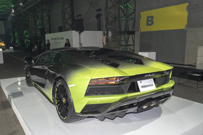ランボルギーニ「アヴェンタドールSVJ」アジア初披露｜ランボルギーニ デイ ジャパン 2018