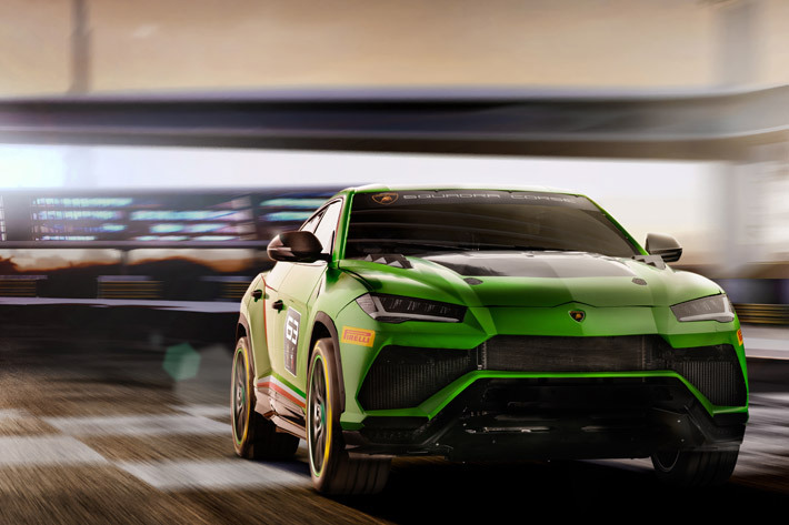 ランボルギーニ・ウルスST-Xコンセプト：初のレース仕様のスーパーSUV